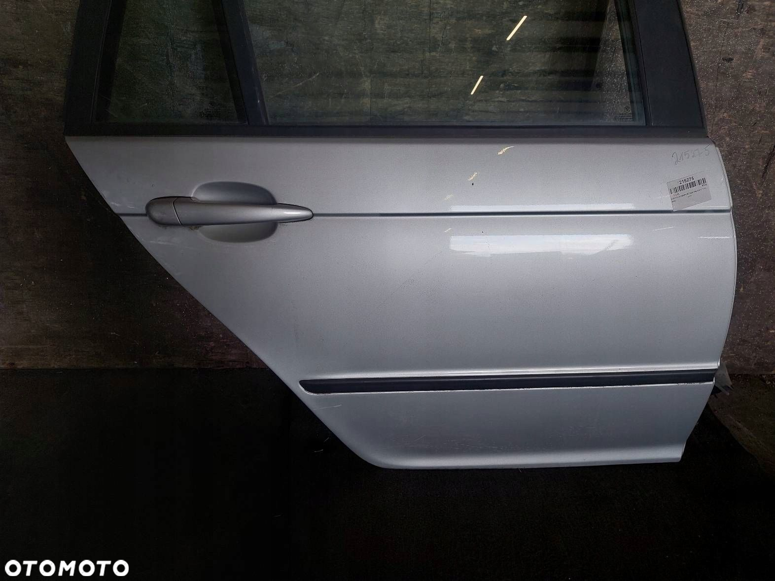 DRZWI KOMPLETNE LEWY TYŁ BMW E46 LIFT 316i 354/7 TITANSILBER METALLIC - 6