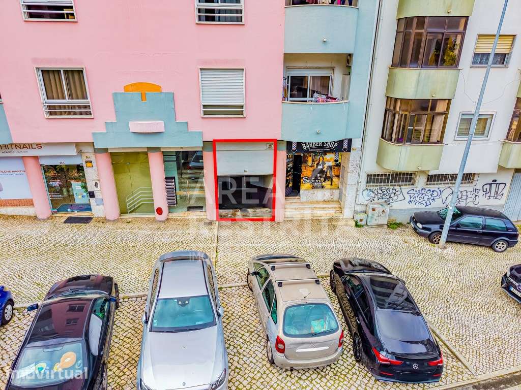 Garagem/Arrecadação com 31,5 m2 no Feijó (Almada) - Grande imagem: 2/20