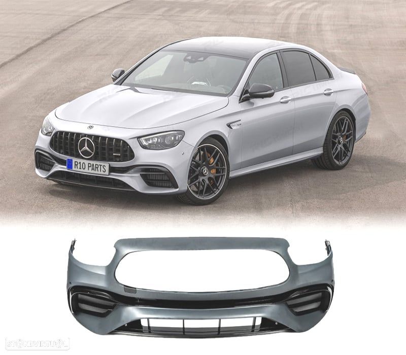 PÁRA-CHOQUES FRONTAL MERCEDES W213 21-24 LOOK AMG E63S PDC - 1