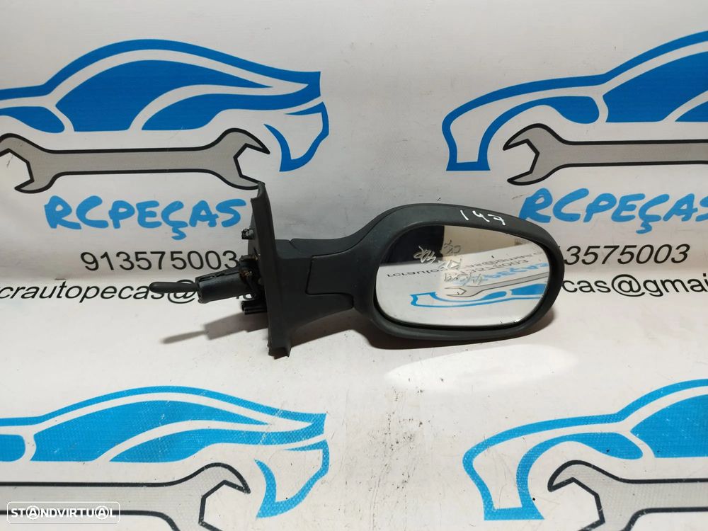 ESPELHO RETROVISOR DIREITO NISSAN MICRA III 3 MK3 K12 96301AX661 MANUAL ESPELHOS RETROVISORES - 2