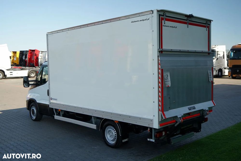 Iveco DAILY 35-160 / CONTAINER - 4,3 M / DHOLLANDIA LIFT - 750 KG / 3 LOCURI / DOUĂ / IMPORTAT / - 7