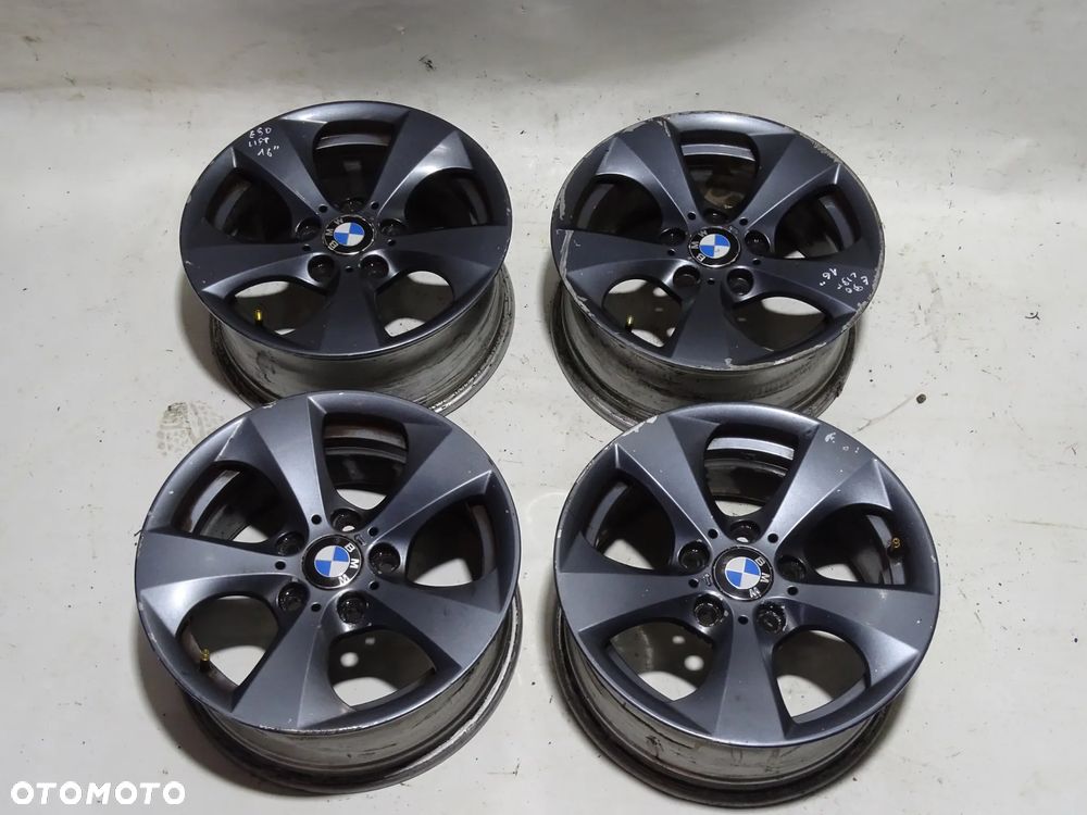 FELGI ALUMINIOWE 16 CALI R16 7J ET31 BMW E81 E82 E87 E88 E90 E91 E92 E93 F-VAT - 1