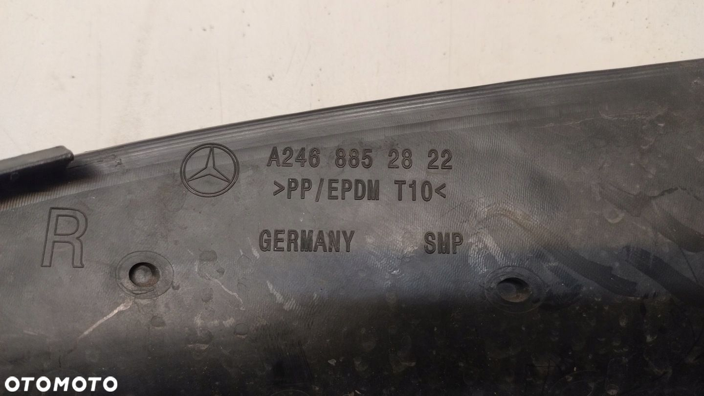 Kratka prawa zderzaka Mercedes B Klasa A246 A2468852822 - 4