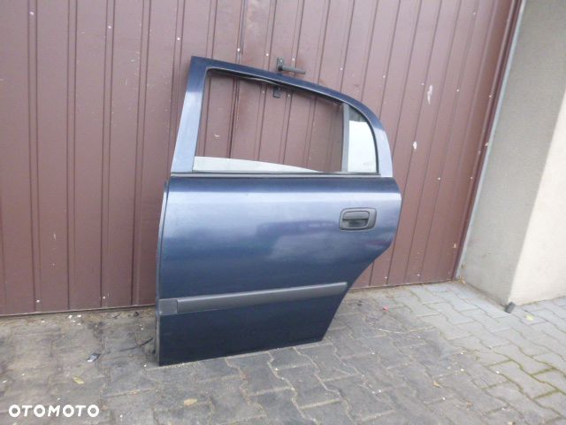 DRZWI LEWY TYŁ LEWE TYLNE OPEL ASTRA II G Z20H HB KOMPLETNE - 8
