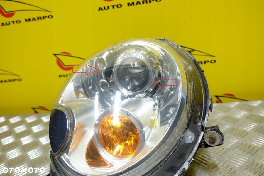MINI COOPER R56 II 2006- REFLEKTOR LAMPA XENON L USA - 4