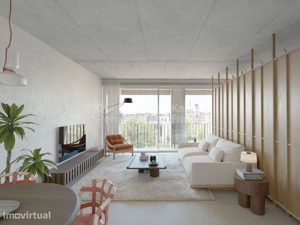 Apartamento T2 com varanda e piscina comum em Marvila, Lisboa - Grande imagem: 2/19