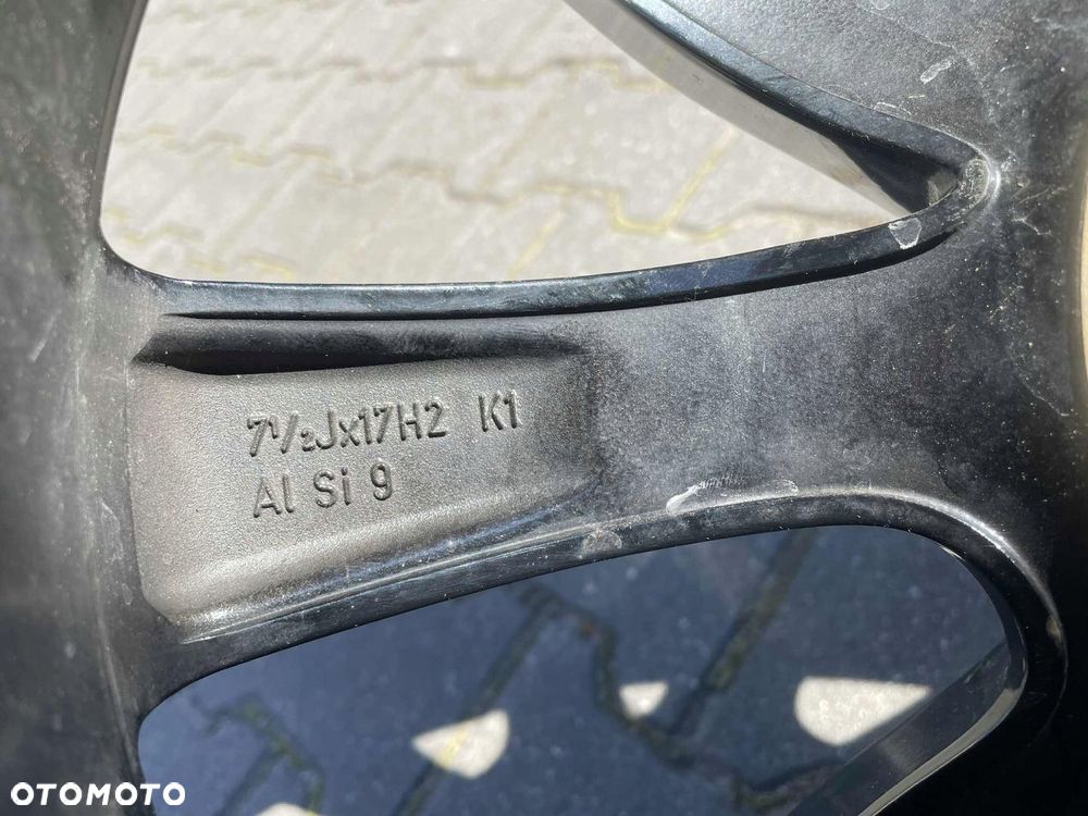 Felga Borbet X8 75740 7,5 x 17 ET 40 4 x 100 czarny polerowany KBA 47006 - 5