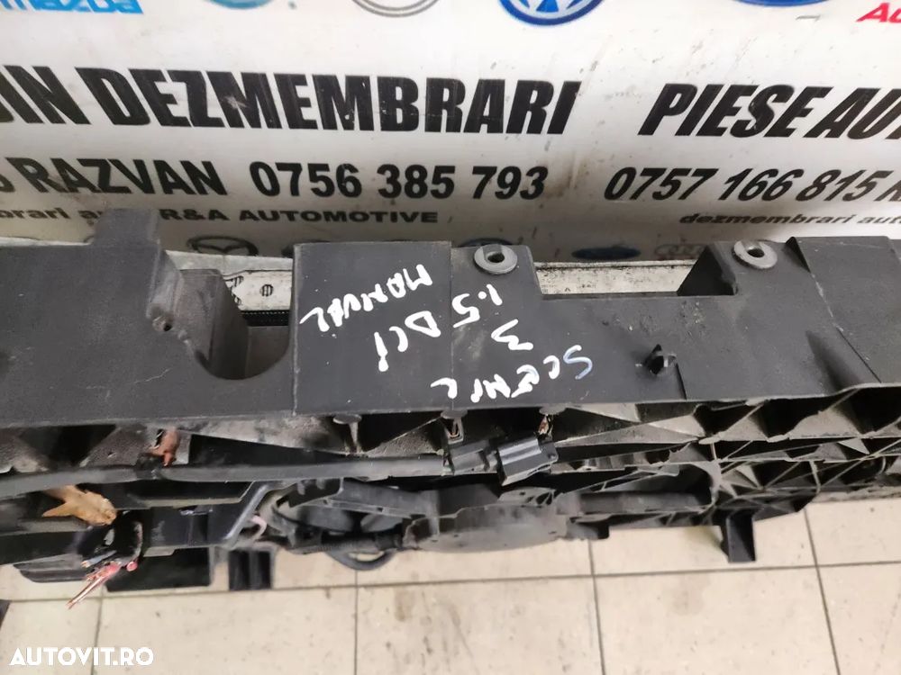 Trager Calandru Fata Complet Radiator Apa Clima Intercooler Termocupla Renault Scenic 3 Grand Sceni - 7