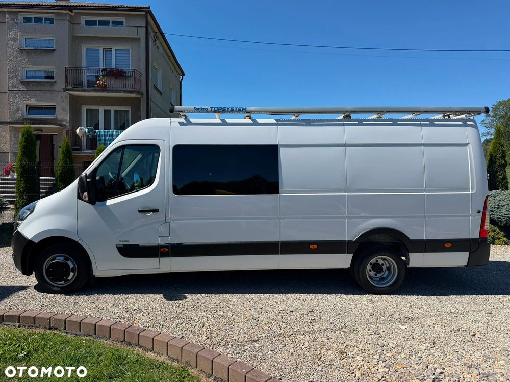 Opel Movano L4H2 Na bliźniaku HAK Bagażnik dachowy + drabinka Klima Tempomat Czujniki Kamera cofania Holenderka - 12