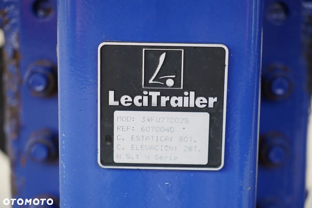 LeciTrailer / KONTENER / MOCNA PODŁOGA / BOKI OTWIERANE / - 31