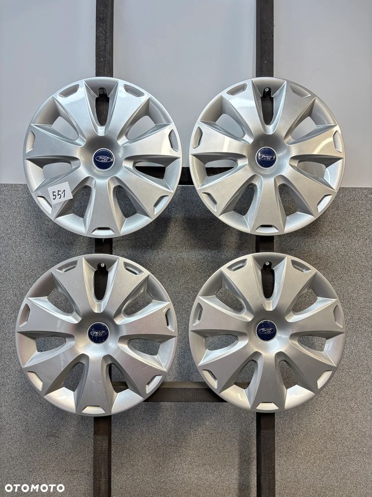 4 Kołpaki Ford Mondeo, Focus, C-Max, S-Max, Galaxy 16", AM51-1000-BA - 1