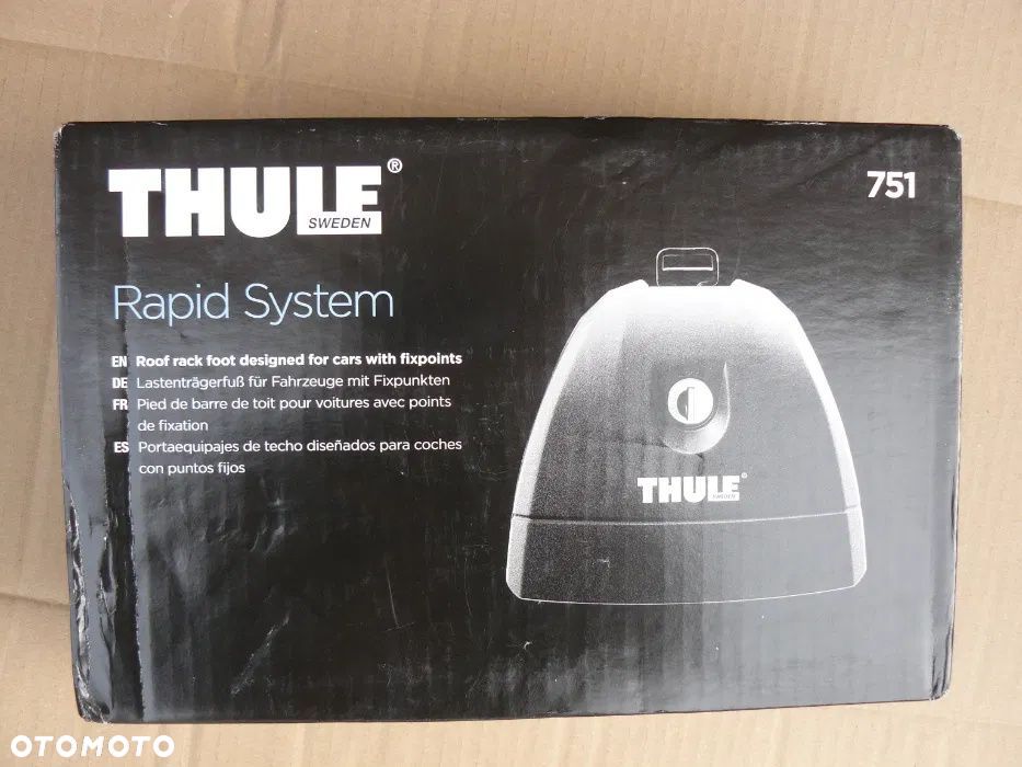 Thule 751 stopy nowe klucz - 1
