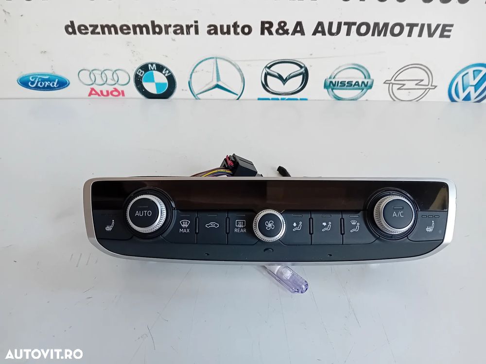 Panou Modul Climatronic Audi A3 8V 2013-2020 Cu Incalzire In Scaune Cod 8V0820043AK - 5