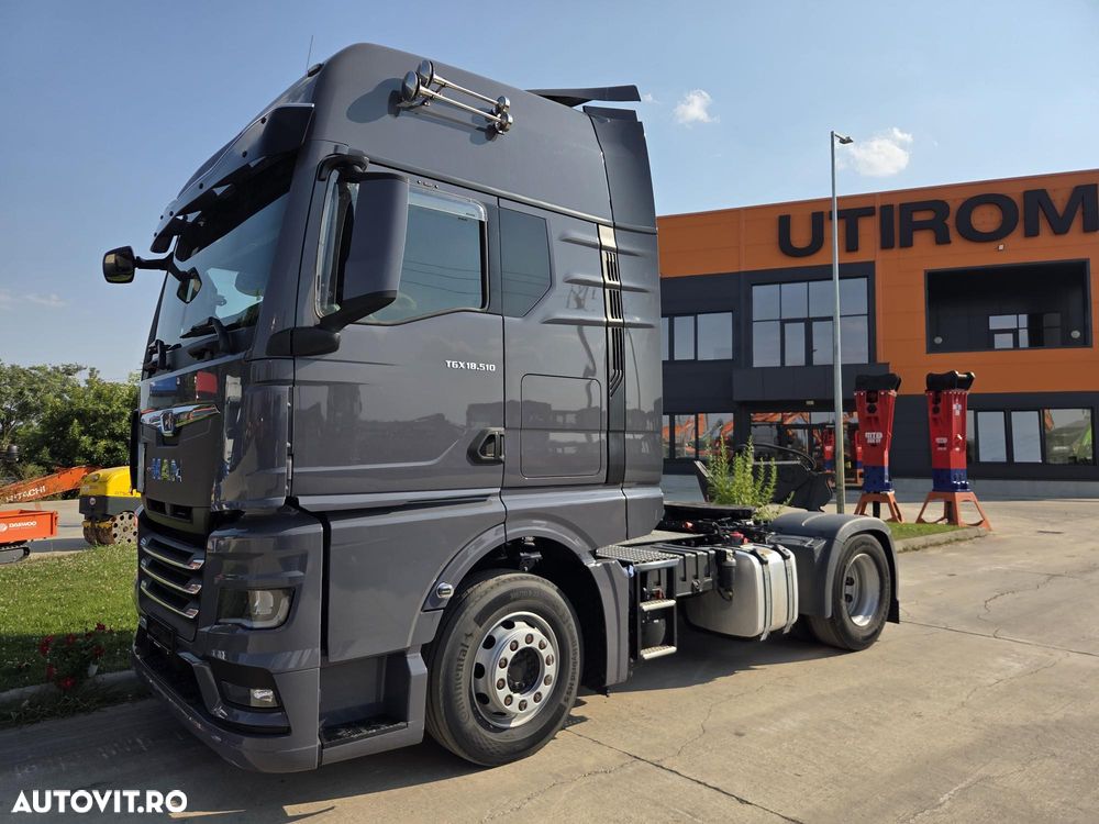 MAN TGX 18.510 4x2, 510 CP Euro 6, 2023, 126.355km, KIT BASCULARE, FULL OPTION-RULATA DOAR IN GERMANIA, Frigider, automata+intarder, rezervor 600l alum, anvelope 90% ok, posibilitate leasing 4 ani, CA NOU-PROMOTIE 66.900 EUR+Tva - 3