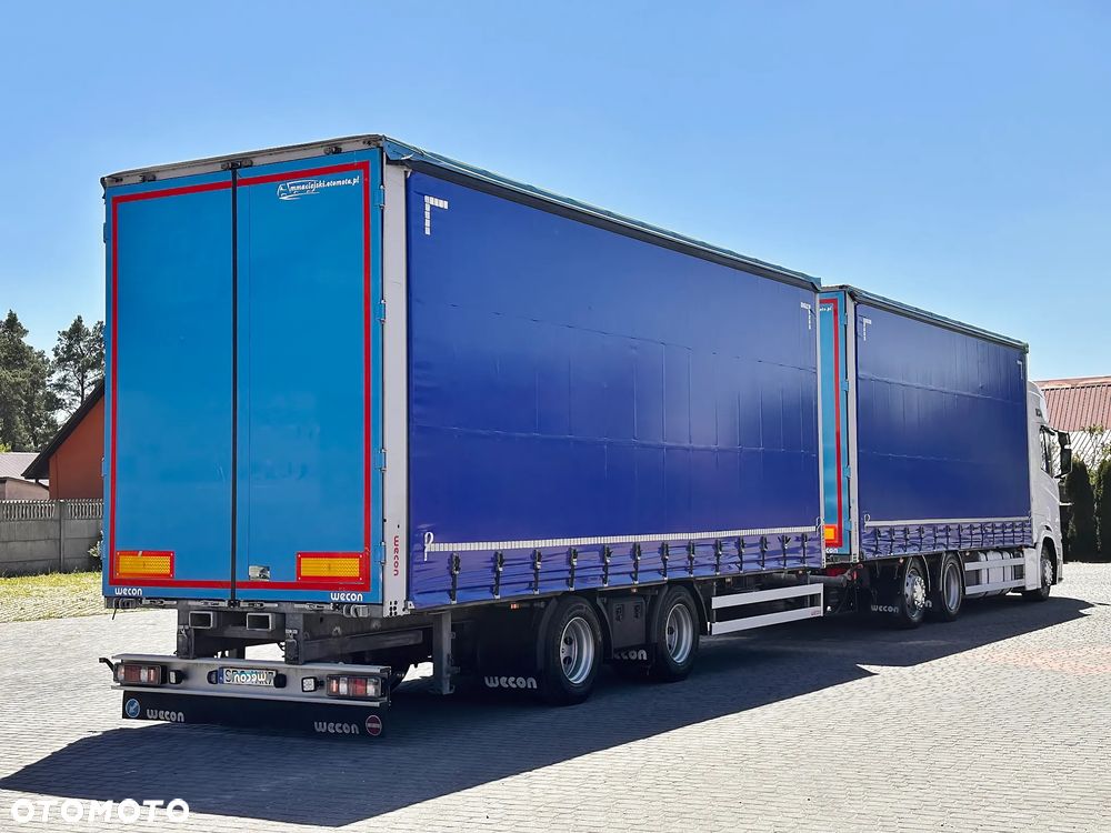 Scania R410 NEXT GEN 6X2 TANDEM ZESTAW WECON 7.7m - 7.7m - 28