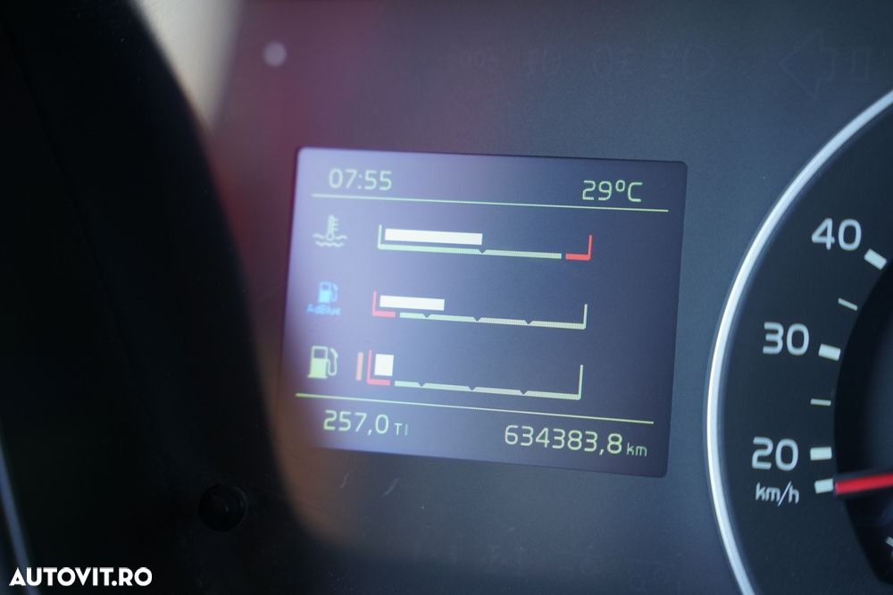 Volvo FMX 460 / 8x4 / BASCULATOR SPATE / CLAPETĂ HIDRAULICĂ / I-SHIFT / PERDĂ ELECTRICĂ / EURO 6 / - 39
