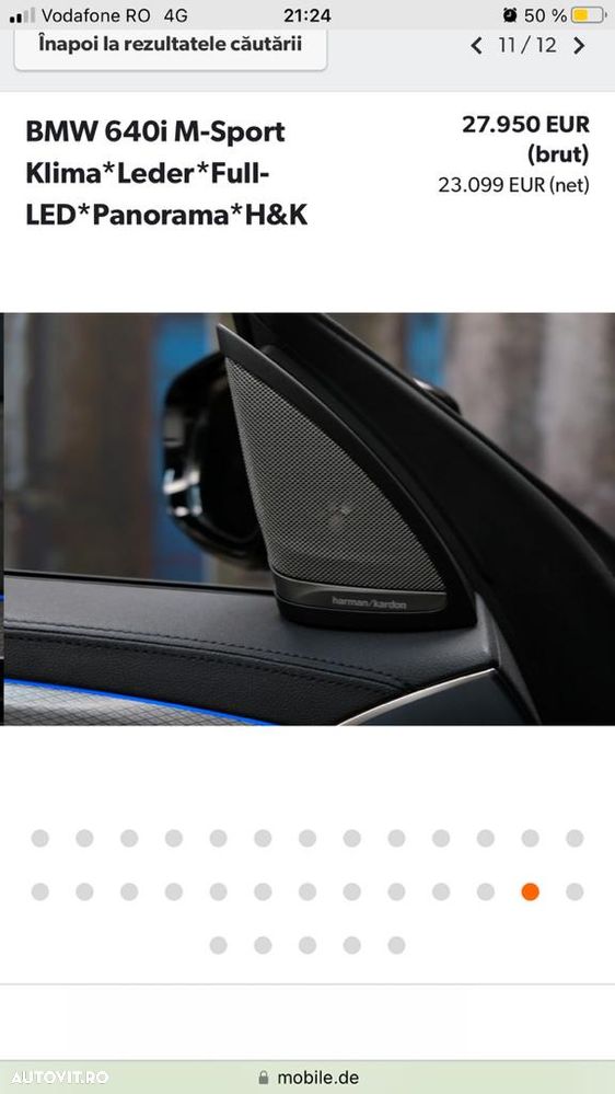 BMW Seria 6 640i - 17