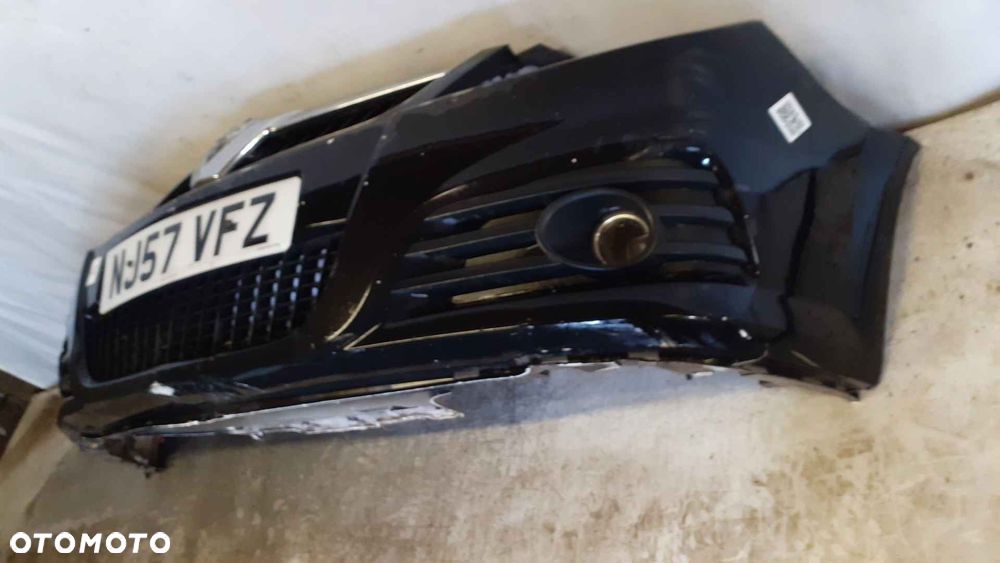 ! ZDERZAK PRZÓD PRZEDNI OPEL VECTRA C LIFT FL Z20R CZARNY HALOGENY - 3
