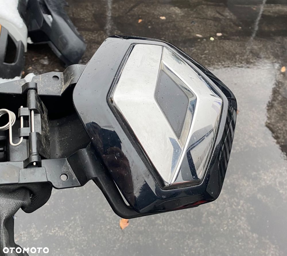 RENAULT ZOE KLAPKA GNIAZDO GRILLA ATRAPY ŁADOWARKI NAKŁADKA ZNACZEK EMBLEMAT LOGO CHROM GRILL ATRAPA KLAPA ŁADOWARKI - 8