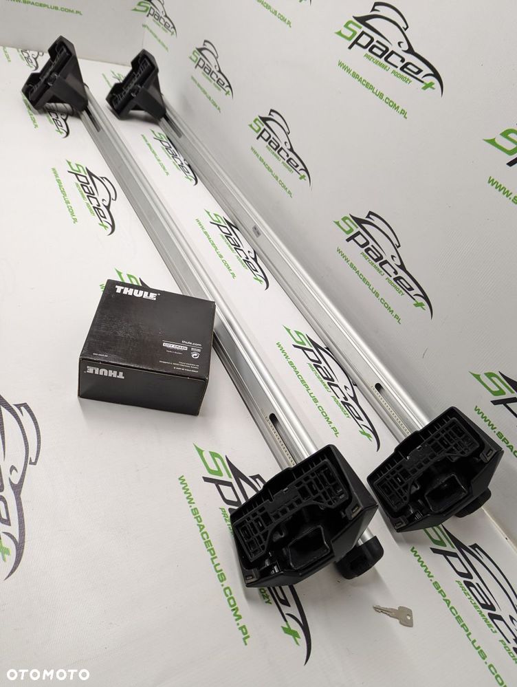 Bagażnik dachowy Thule: belki 861 + Stopy 7105 + kit - 7