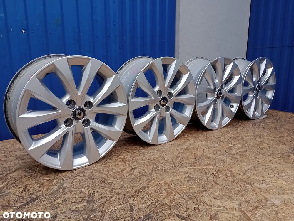 FELGI ALUMINIOWE 4x100 R16 ET37 6,5J RENAULT CLIO CAPTUR LAGUNA GRAND SCENIC MEGANE SCENIC THALIA TWINGO MODUS ZOE SAFRANE - 2