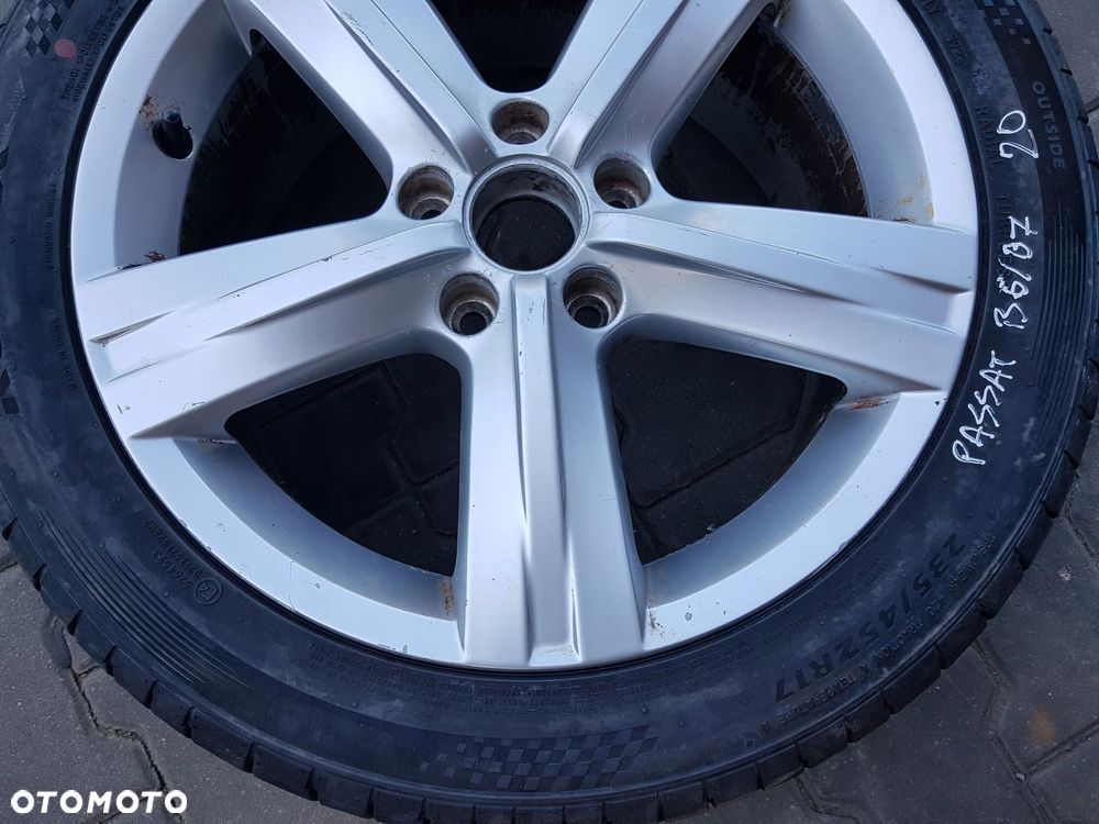 VW PASSAT B7 10-14r CC FELGA ALUMINIOWA 17 5X112 3AA601025E KOŁO ZAPASOWE - 2