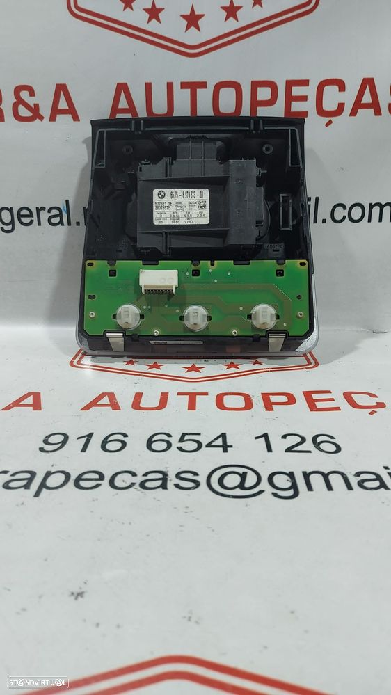 Plafonier Luz Luzes Interior Teto Tejadilho Frente Frontal Central BMW Série 1 Série 3 Original - 2