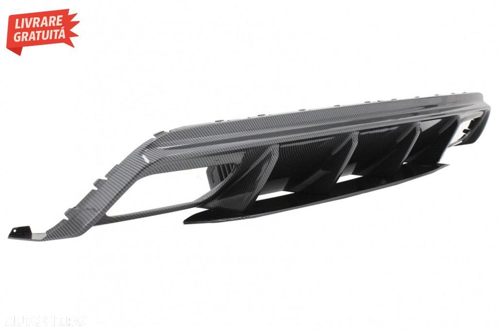 Difuzor Bara Spate cu Ornamente Evacuare Mercedes A-Class W176 (2013-2 - 6