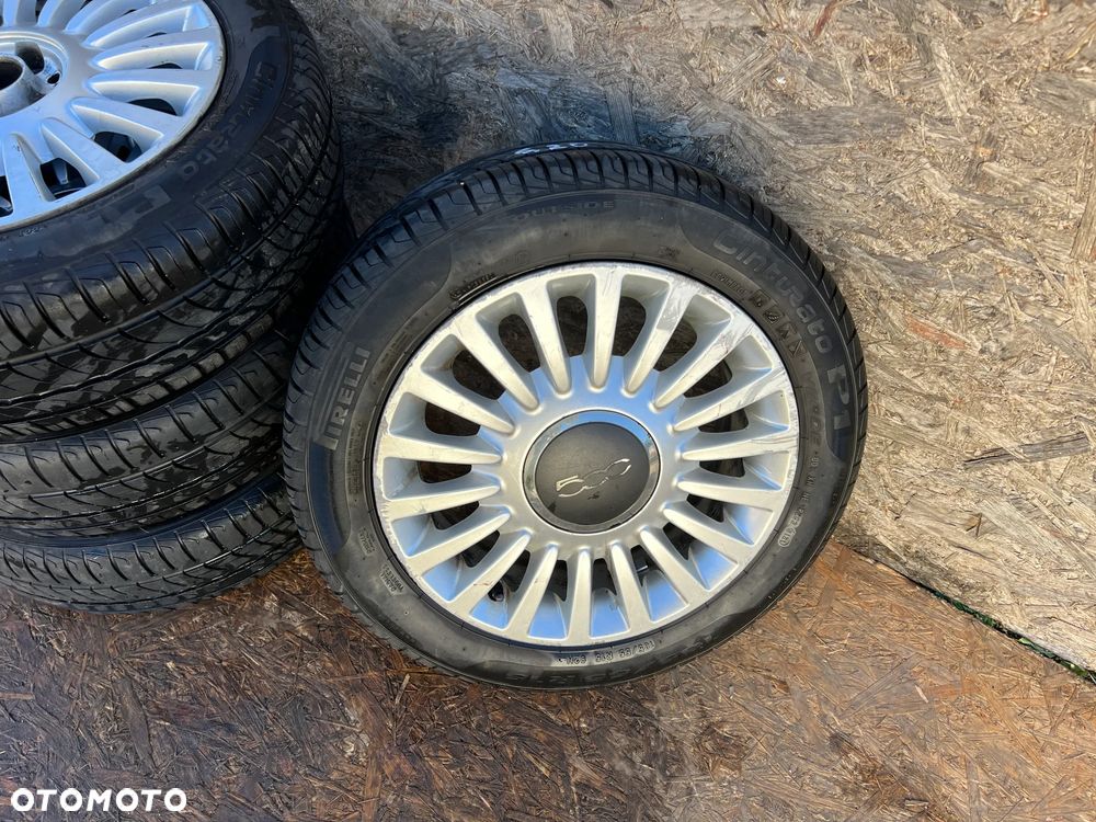 FIAT 500 15'' 5x15 ET35 4x98 51845435 PIRELLI 185/55R15 LATO - 18
