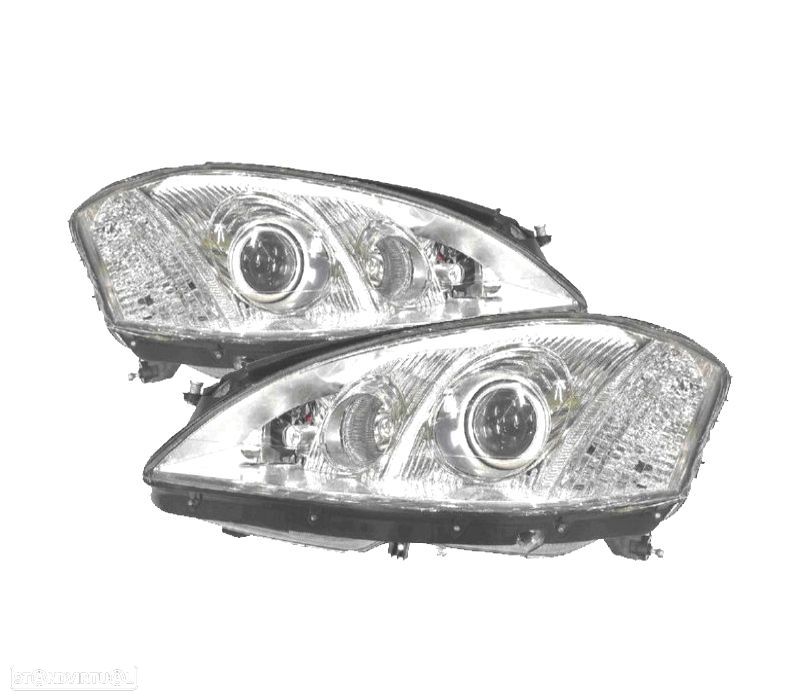 FARÓIS PARA MERCEDES S-CLASS W221 06-09 - 1