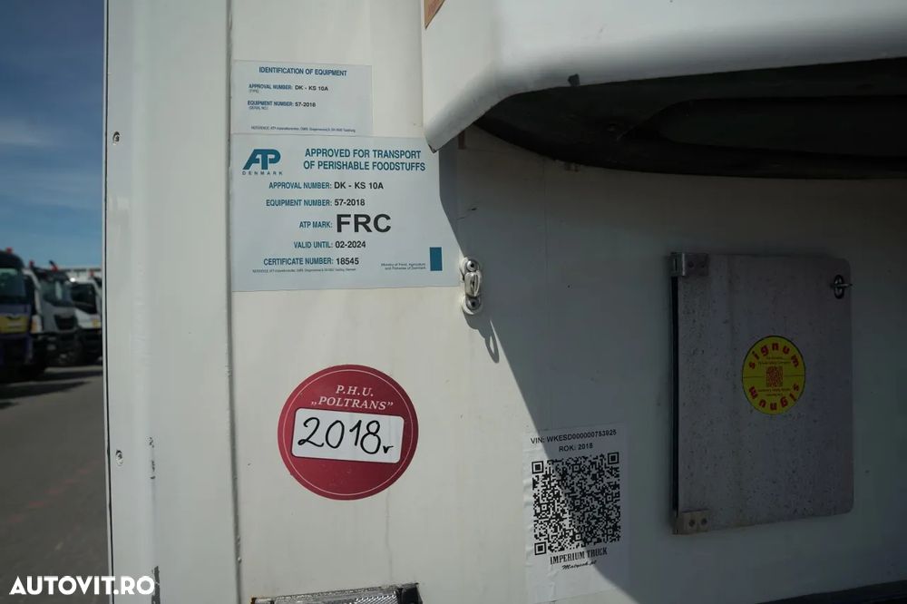 Krone KRONE / THERMO KING / AXĂ RIDICATĂ / COȘ PENTRU PALEȚI - 28