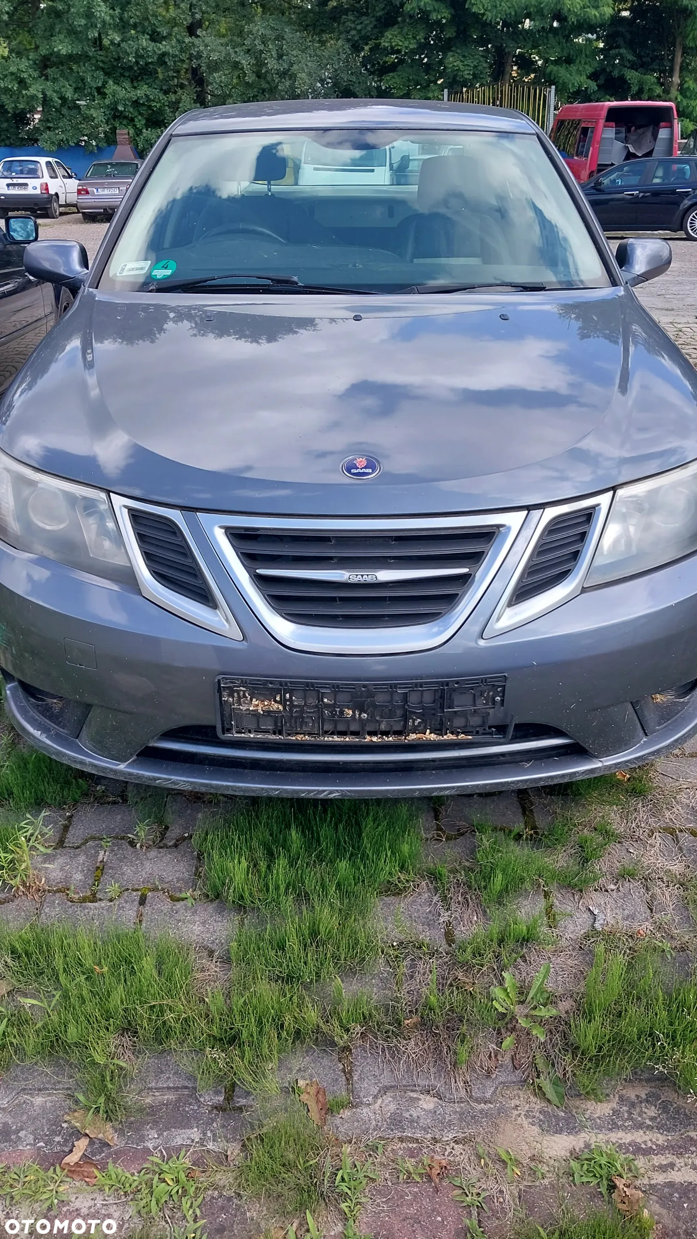 Saab 9-3 93 II Lift FL pakiet Aero Vector Sport silnik 1.9 CDTI 150 KM skrzynia automat drzwi maska zderzak klapa lakier 303 przewody sprężarka panel klimatyzacji NA CZĘŚCI - 3