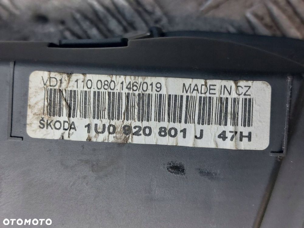 ZESTAW STARTOWY SKODA OCTAVIA I FL 038906012H 4B0905851C 1U0920801J - 5