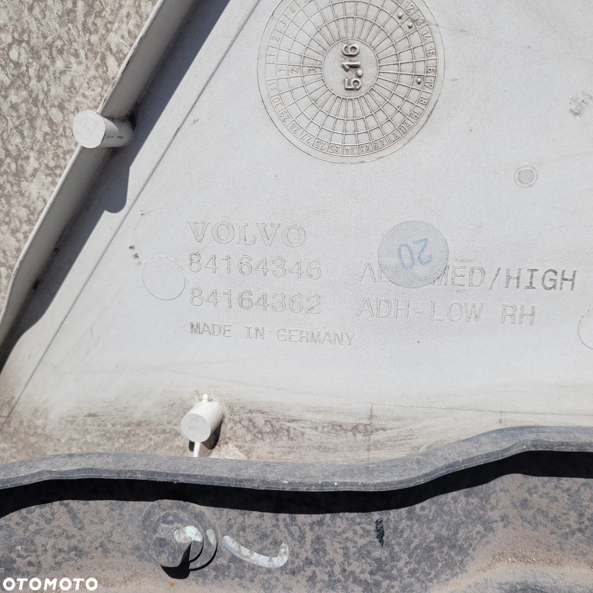 OWIEWKA SPOJLER KOSA VOLVO FH4 FH5 RH. ORYGINAŁ CHWALIM116 - 2