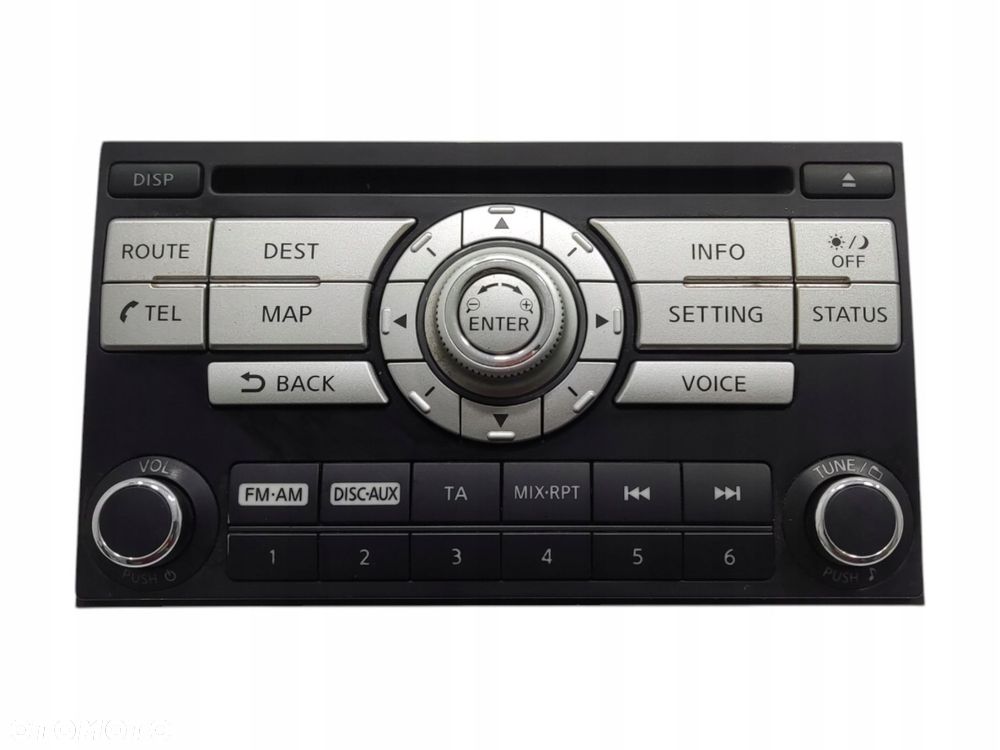 radio fabryczne cd nissan x-trail t31 2007-2014 25915-cs80d - 1