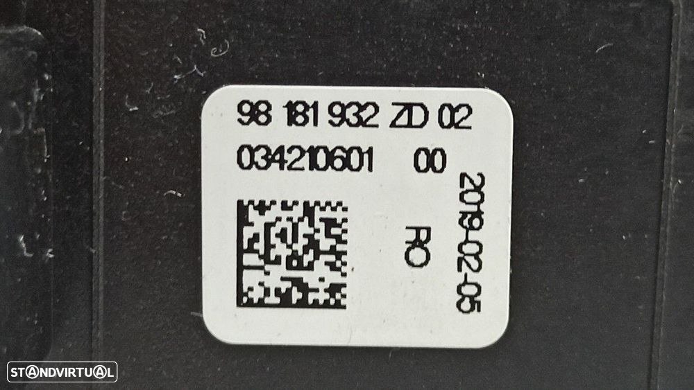 SELETOR DE ENGRENAGEM CITROEN C4 CACTUS SHINE - 8