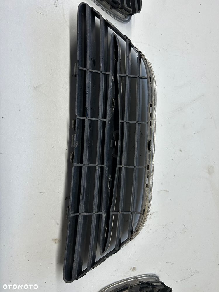 Saab 93 03-07 atrapa grill nerka zderzaka komplet - 6