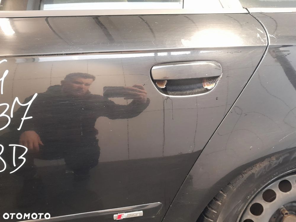AUDI A4 B7 DRZWI LEWE TYLNE LEWY TYŁ KOMBI S-LINE KOLOR: LY9B - 3