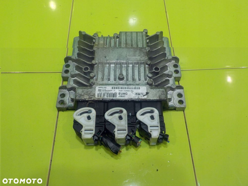 FORD S-MAX I MK1 2.0 TDCI 07r sterownik komputer silnika 7G91-12A650-ZG - 16