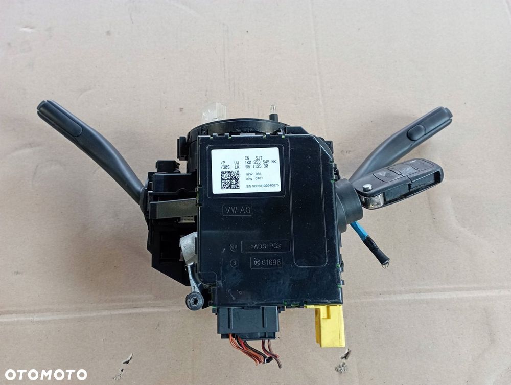 SEAT ALTEA XL MANETKI PAJĄK CZYJNIK KĄTA SKRĘTU STACYJKA EUROPA 1K0953503DP - 5