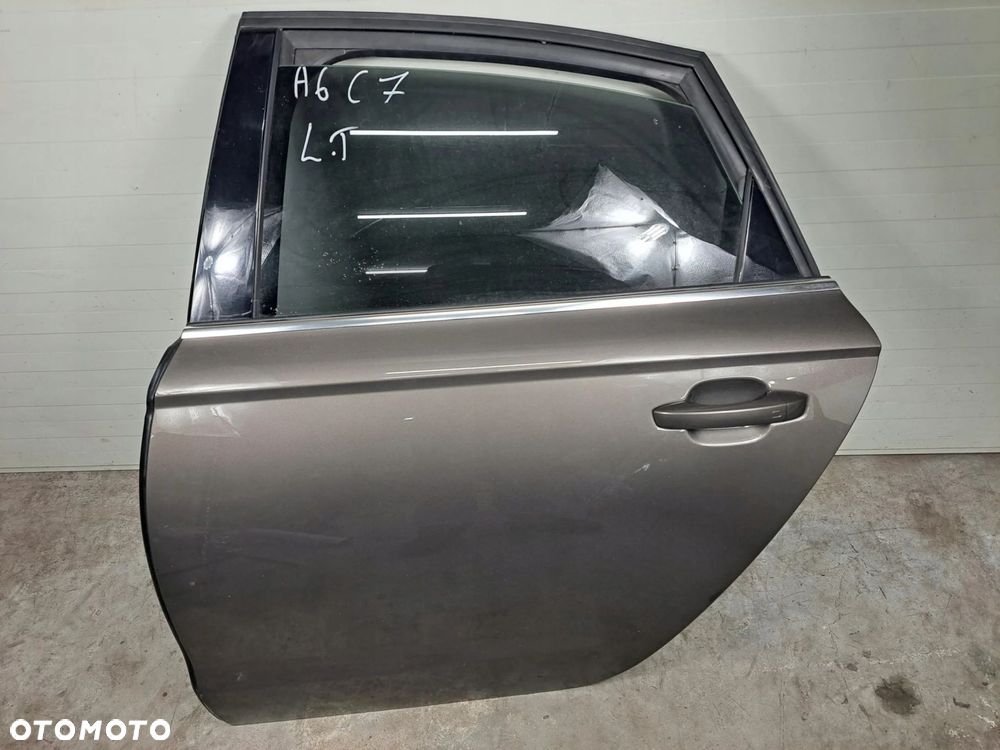 AUDI A6 C7 SEDAN DRZWI LEWE TYŁ TYLNE LY1P - 1