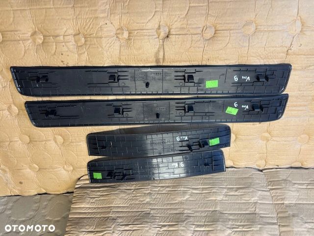 honda cr-v iii nakładki progowe listwy ozdobne chrom 06-11 r oryginał - 4