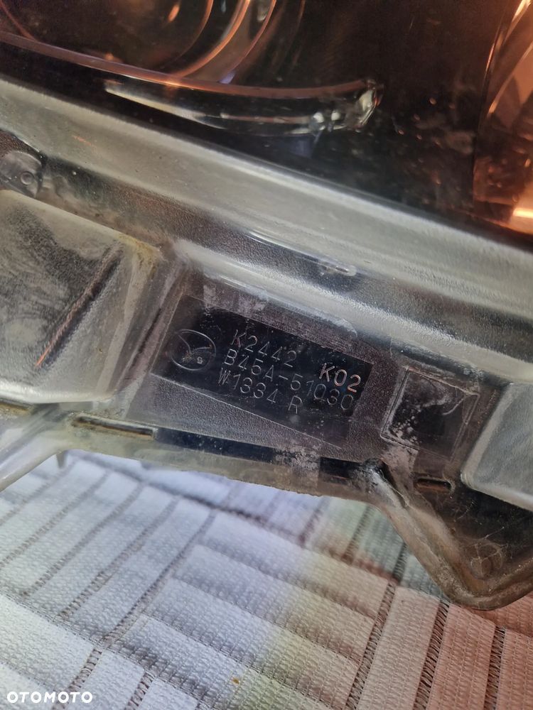 Reflektor MAZDA 3 III BM HALOGEN USA Komplet Lewy Prawy(uszkodzony) - 2