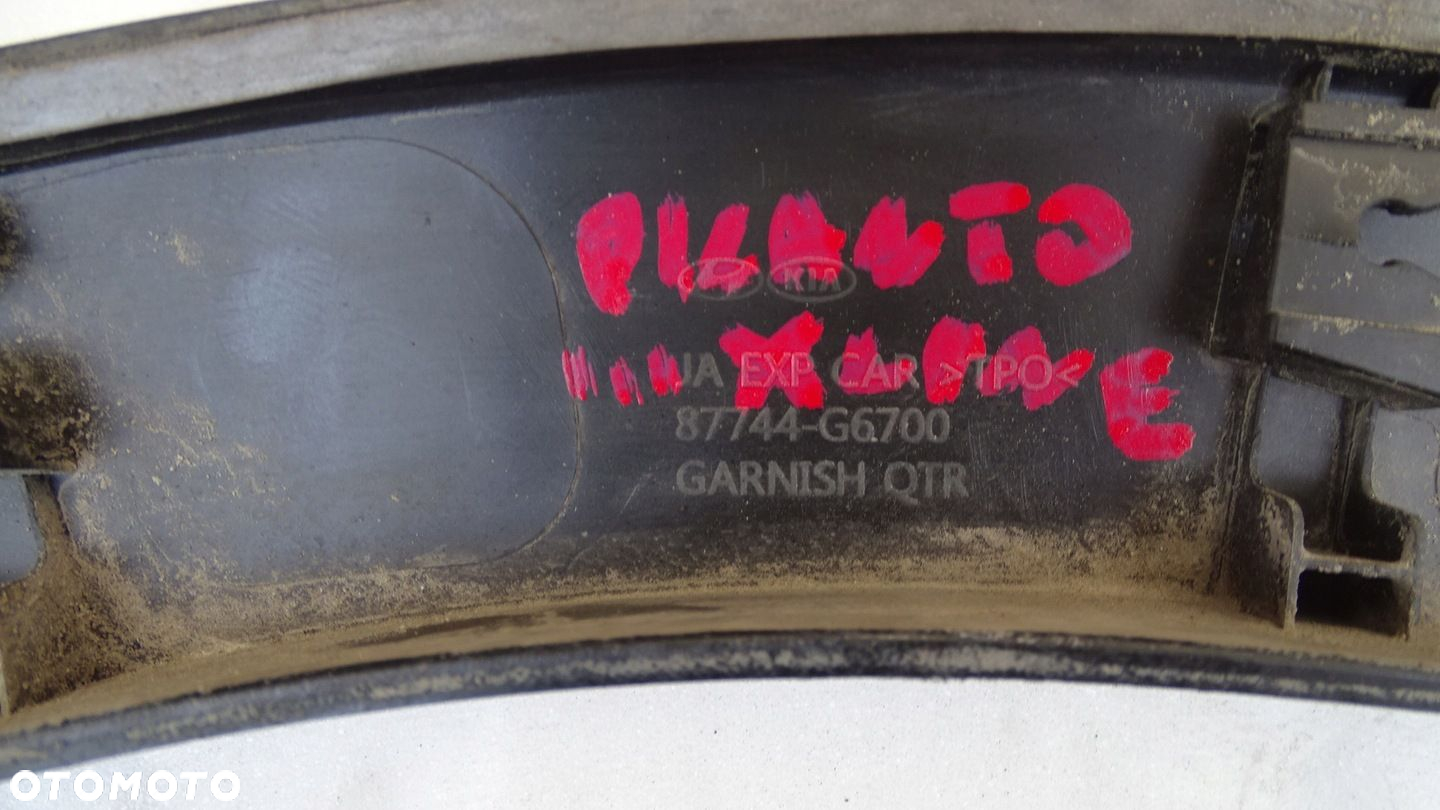LISTWA BLOTNIKA PRAWA TYL PICANTO III X-LINE 2019 - 5