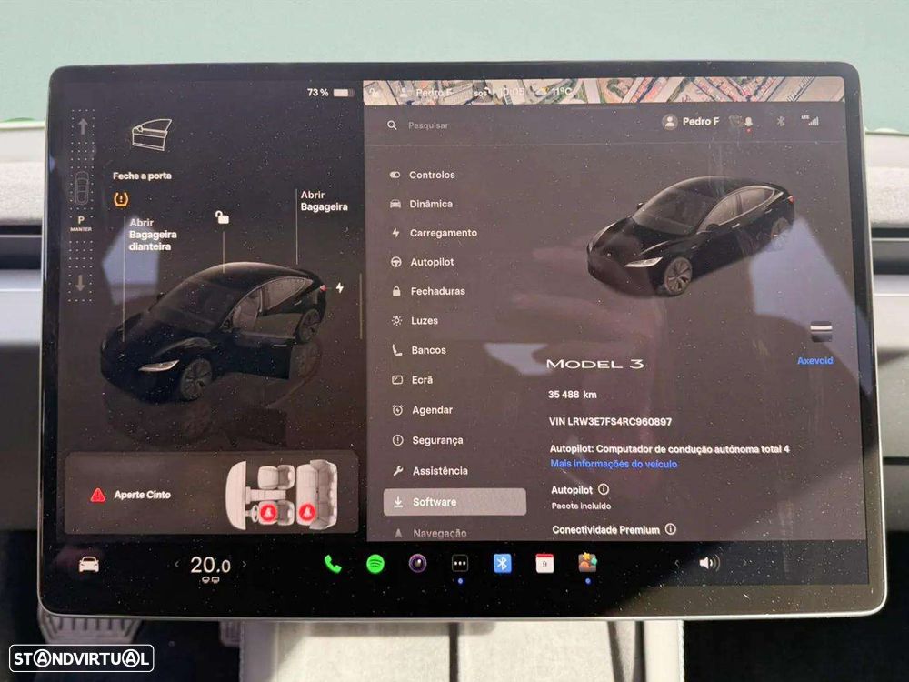 Tesla Model 3 Tração Traseira Premium - 16