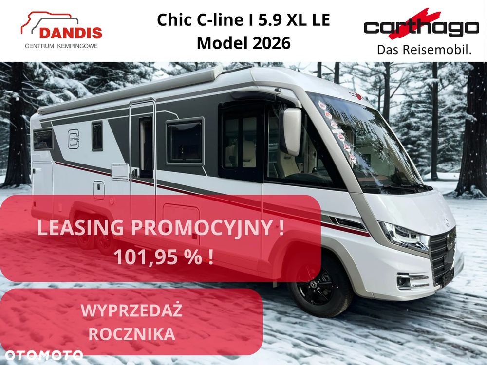 Carthago Chic C-Line I 5.9 LE XL, Model 2026, Mercedes, Automat