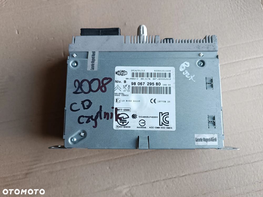 RADIO NAWIGACJA CZYTNIK 9806729580 PEUGEOT CITROEN - 2