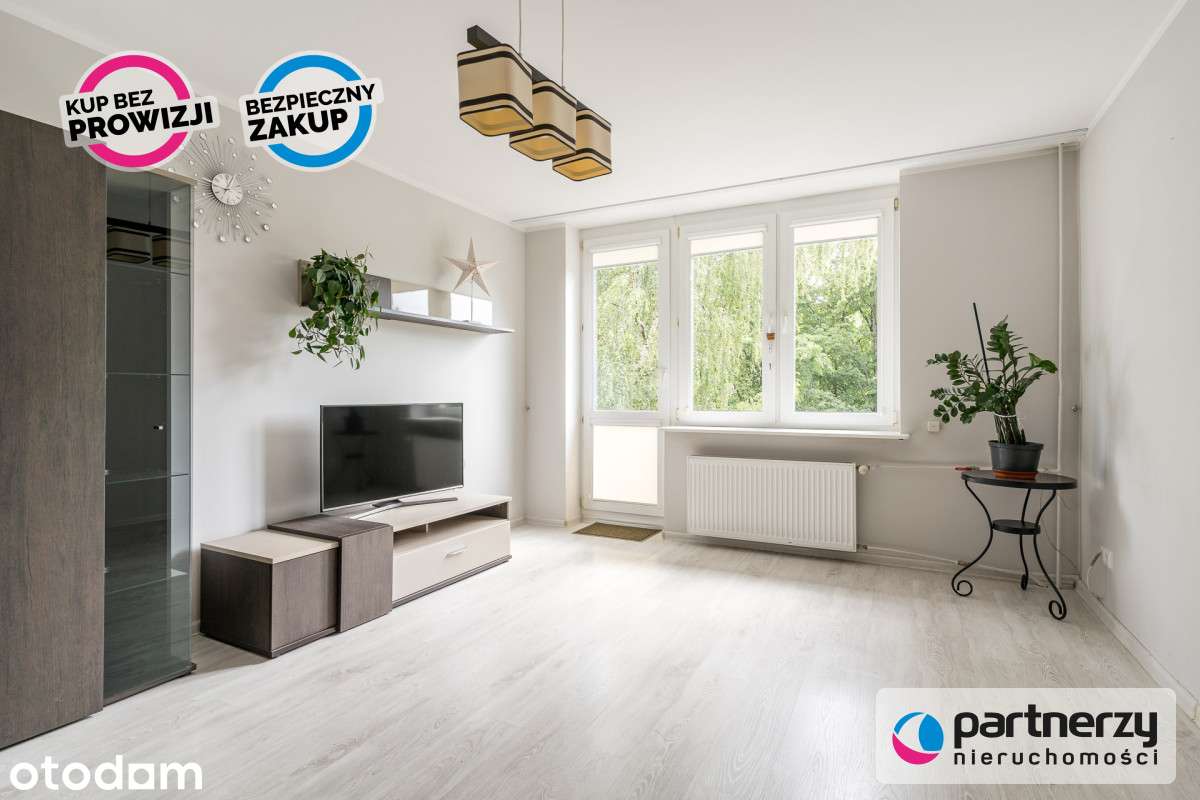 2 pokoje z balkonem - widok na zieleń !