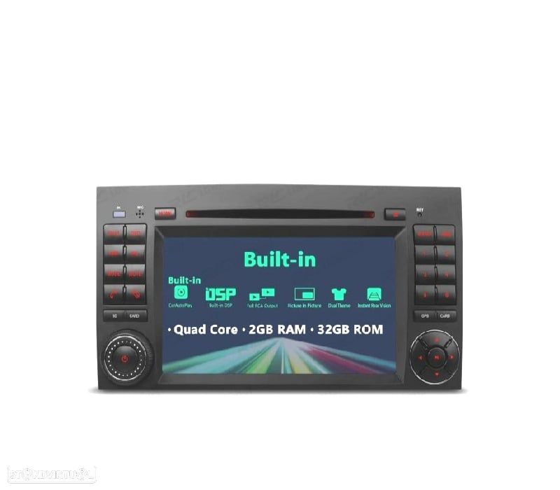 AUTO RÁDIO GPS ANDROID 13 PARA MERCEDES VITO VIANO SPRINTER W245 W169 W639 W906 - 9