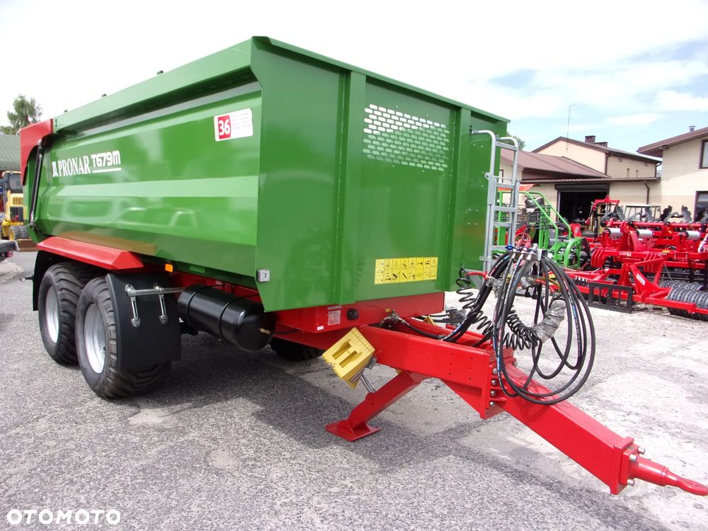 Pronar Przyczepa rolnicza skorupowa T-679 / T679M tandem z wywrotem do tyłu - 25